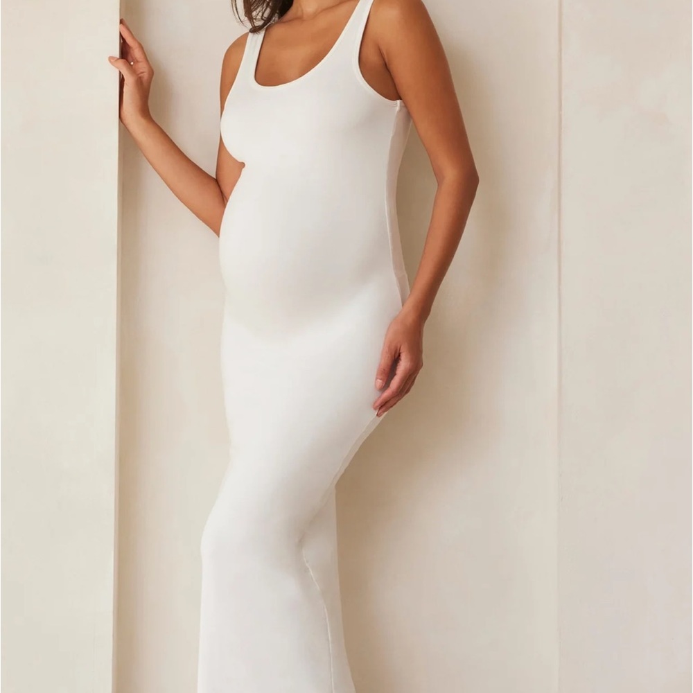 Bumpsuit The Maternith Dress XS White
